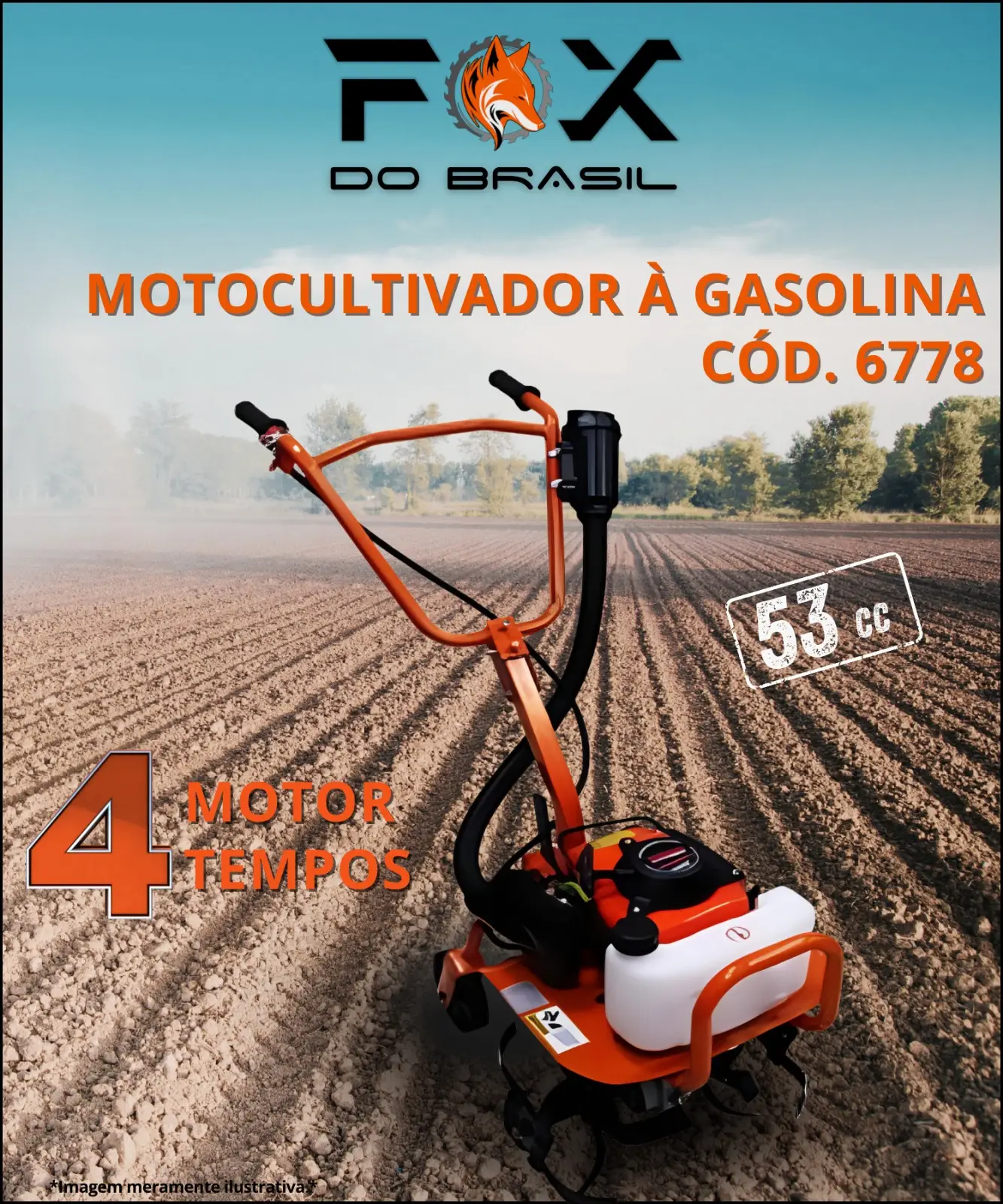 Motocultivador