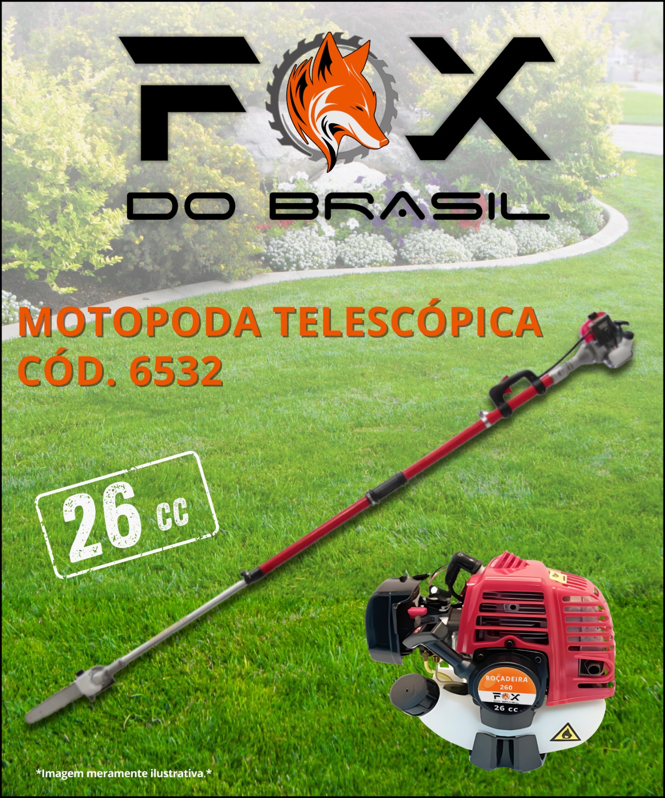 MOTOPODA TELESCÓPICA